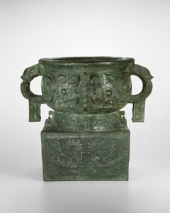Getreidegefäß von Western Zhou Dynasty Chinese School