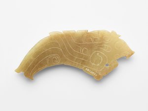 Anhänger in Form eines Vogels, einer von einem Paar, ca. 1050-950 v. Chr. von Western Zhou Dynasty Chinese School