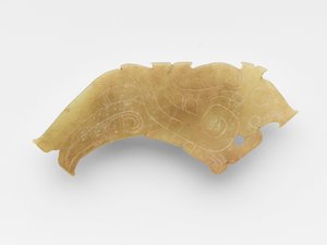 Anhänger in Form eines Vogels, einer von einem Paar, ca. 1050-ca. 950 v. Chr. von Western Zhou Dynasty Chinese School