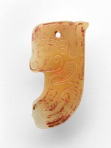 Anhänger in Form eines Fisches, ca. 11. Jahrhundert v. Chr. von Western Zhou Dynasty Chinese School