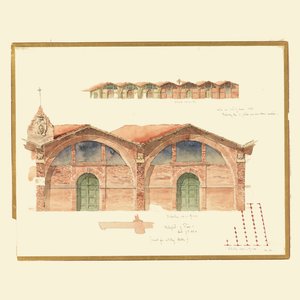 Ein Lagerhaus aus dem 16. Jahrhundert in Pisa, Italien von Whitney Warren Jr.