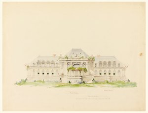 Clubhaus und Golfclub, Newport, Rhode Island von Whitney Warren Jr.