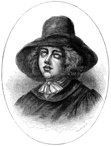 George Fox, Gründer der Quäker, 17. Jahrhundert, ca. 1880