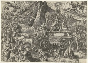 Der Triumphwagen des Friedens, 1577