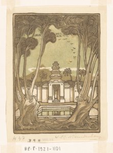 Friedhof bei Jogyakarta auf Java