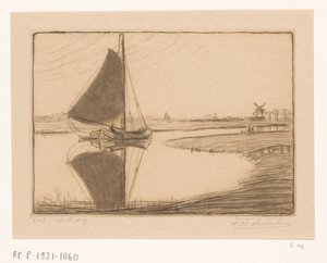 Drecht von Wijnand Otto Jan Nieuwenkamp (signed by artist)