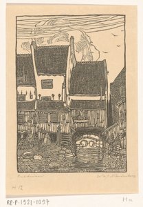 Häuser am Hafen von Enkhuizen