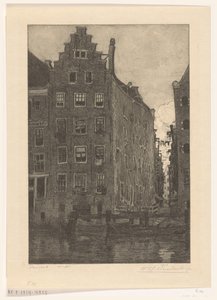 Häuser am Damrak in Amsterdam