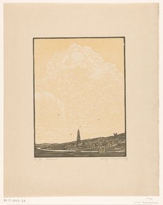 Rhenen von Wijnand Otto Jan Nieuwenkamp (signed by artist)