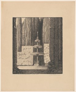 Riposo dei Vescovi Florenz von Wijnand Otto Jan Nieuwenkamp (signed by artist)
