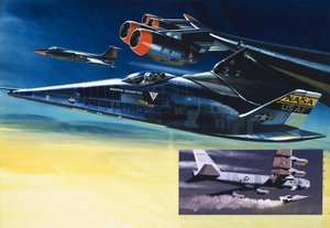 Die Martin Marietta X-24B Raumfähre