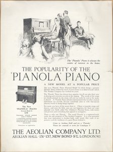 Aeolian Company Pianolas, 1920er Jahre von Wilfred Fryer