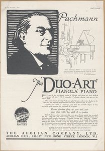 Aeolian Company Pianolas, 1924 von Wilfred Fryer