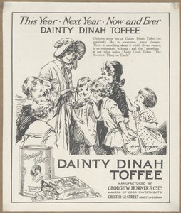 Dainty Dinah Toffee, ca. 1920 von Wilfred Fryer
