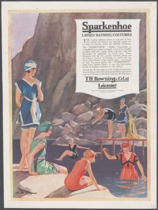 Sparkenhoe-Badeanzug, ca. 1920er Jahre