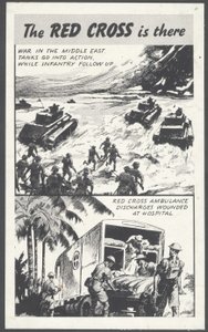 Rotes Kreuz Kriegszeit Werbung von Wilfred Fryer