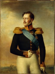 Porträt von Kaiser Nikolaus I. von Wilhelm August Golicke
