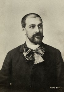 Porträt des Schriftstellers Maurice Desvallieres (1857) von Wilhelm Benque