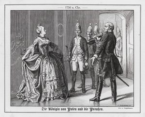 Die Königin von Polen und die Preußen