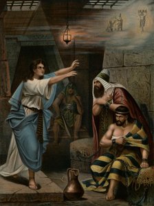 Joseph deutet die Träume seiner Mitgefangenen