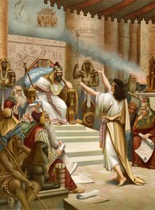 Joseph deutet die Träume des Pharao