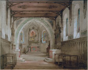 Weinbergkapelle zu Schliersee von Wilhelm Gail
