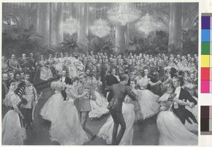 Ball am Hof - Begründung der Quadrille