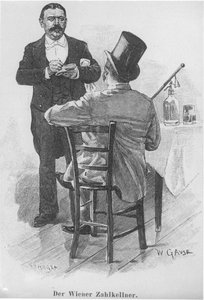 Der Wiener Zahlkellner