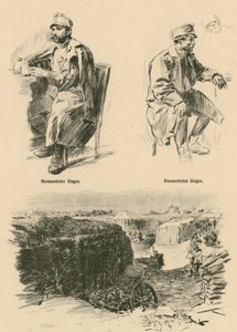 Verwundete Ungarn, niedergeschossen in Russisch-Polen von Wilhelm Gause