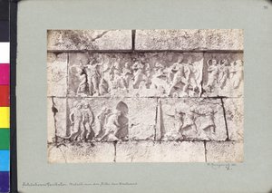 Friesdetail des Heroon von Trysa von Wilhelm J. Burger