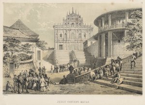 Jesuitenkloster, Macao, 1855