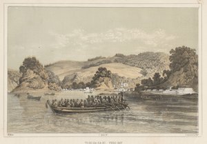 To-Ri-Ga-Sa-Ki, Yedo-Bucht, 1855