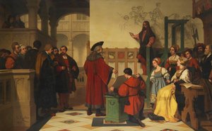 Albrecht Dürer besucht von Kaiser Maximilian, 1870 von Wilhelm Koller