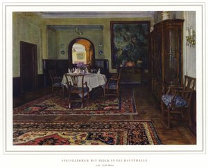 Geschäft der Teppichhersteller Halbmond-Teppichfabrik Von Koch und Te Kock von Wilhelm Ludwig Heinrich Claudius