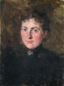 Felicia Kirchdorffer, die Nichte des Künstlers, 1896