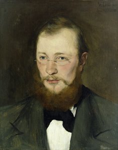 Friedrich Rauert, 1877 von Wilhelm Maria Hubertus Leibl