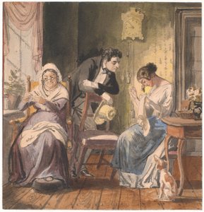 Ein Besuch von Wilhelm Marstrand
