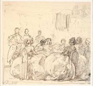 In der feinen Welt von Wilhelm Marstrand