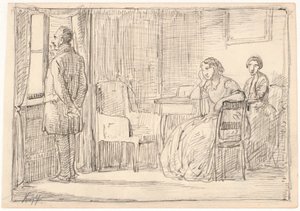 Missstimmung von Wilhelm Marstrand