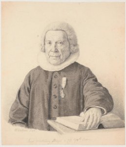 Pastor "Seyer Malling Beyer im 94. Jahr" von Wilhelm Marstrand