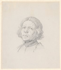 Porträtkopf, schwedischer Bauer von Wilhelm Marstrand