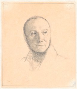 Porträt von Christian Waagepetersen, Weinhändler, Etatsrat, Hofagent von Wilhelm Marstrand