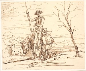 Sancho Pansa erzählt die Geschichte der Ziegen