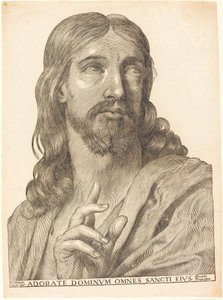 Christus in Halbfigur von Wilhelm Traut