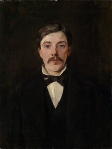 Bildnis Dr. Karl Ignaz Trübner, Bruder des Künstlers von Wilhelm Trübner