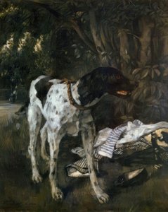 Der Wächter von Wilhelm Trübner