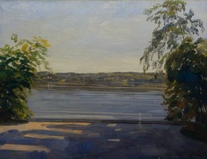 Starnberger See von Wilhelm Trübner
