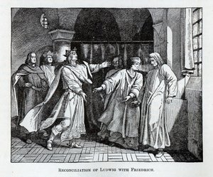 Versöhnung von Ludwig mit Friedrich von Wilhelm Werthmann