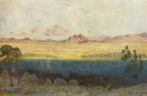 Der blaue Schatten, Blick vom Rhodes-Denkmal von Wilhelm Westhofen