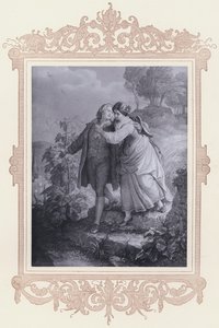 Hermann und Dorothea von Wilhelm von (after) Kaulbach